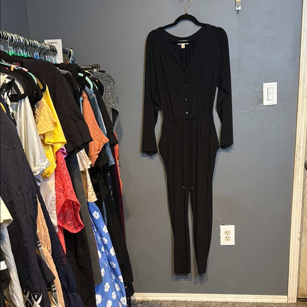 MICHAEL Michael Kors Black Jumpsuit